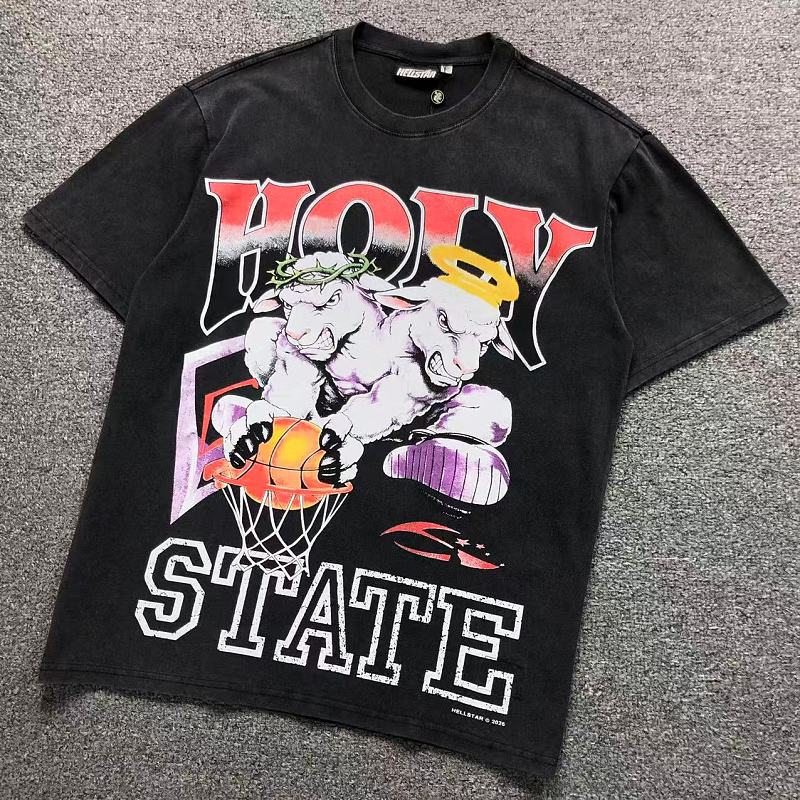 HELLSTAR T-SHIRT 3205191617（im 170cm 60kg i wear size S in the phot）