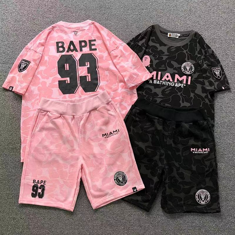 TOP SHORTS BAPE T-SHIRT SHORTS 4204132298（im 170cm 60kg i wear size M in the phot）