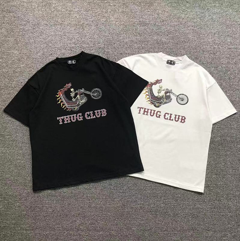 THUG CLUB T-SHIRT 3101050617（im 170cm 60kg i wear size 1 in the phot）