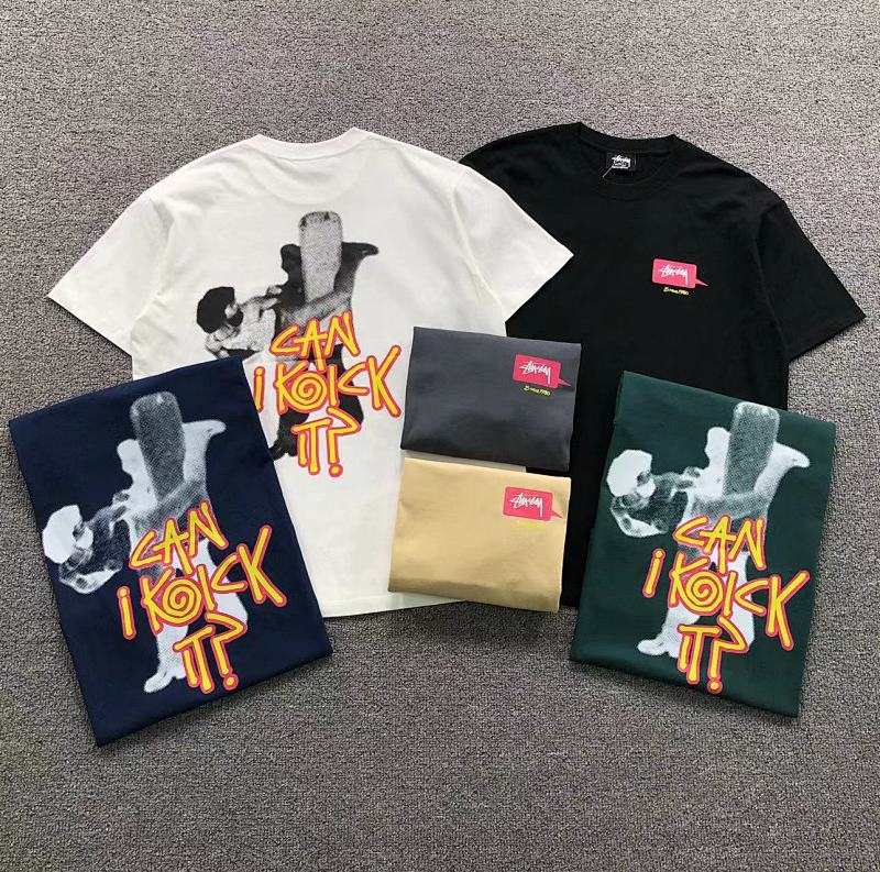 STUSSY T-SHIRT 3108183802（im 170cm 60kg i wear size L in the phot）