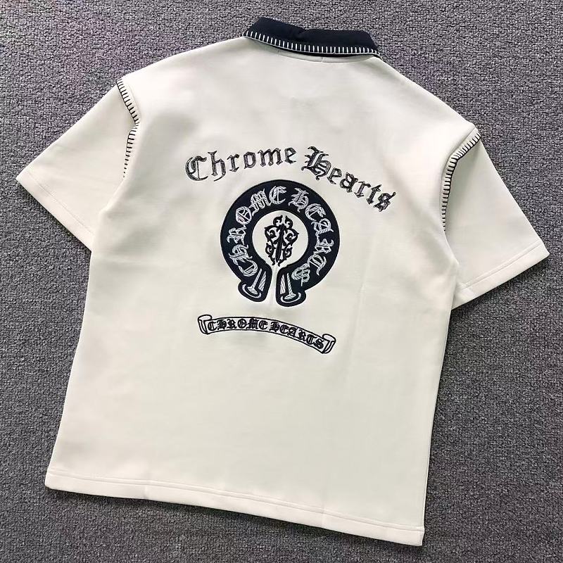 CHROME HEARTS POLO 3206121317（im 170cm 60kg i wear size S in the phot）