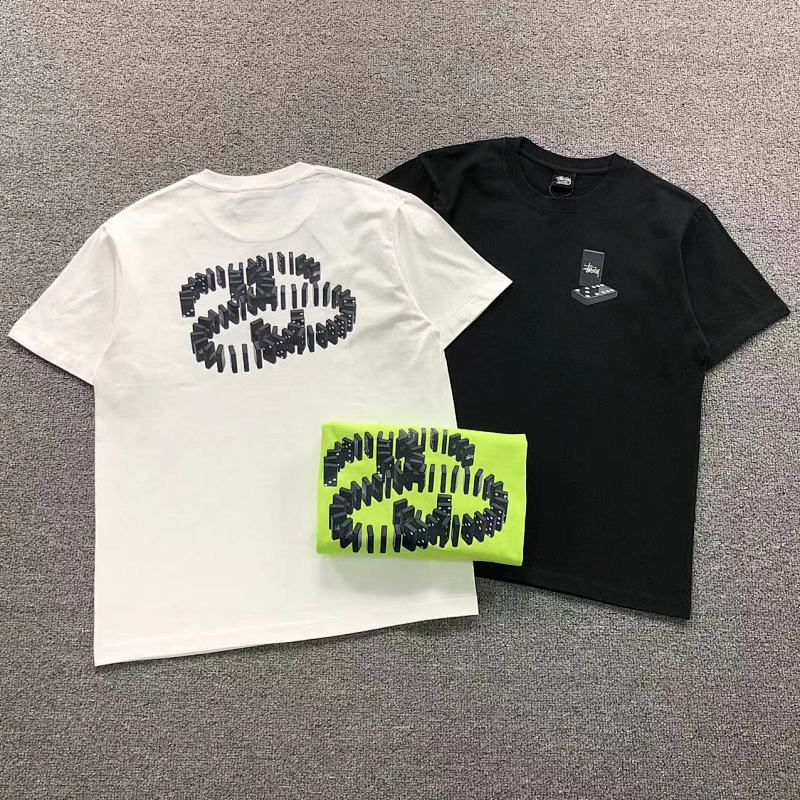 STUSSY T-SHIRT 4108283498（im 170cm 60kg i wear size M in the phot）