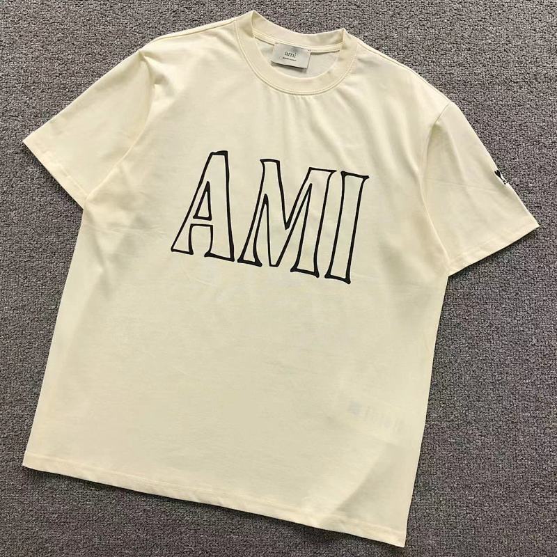 AMI T-SHIRT 4203312377（im 170cm 60kg i wear size M in the phot）