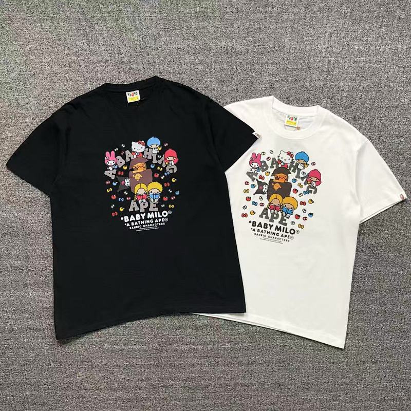 BAPE T-SHIRT 1112250531（im 170cm 60kg i wear size L in the phot）