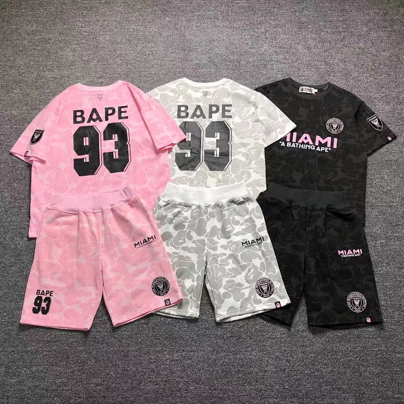 TOP SHORTS BAPE T-SHIRT SHORTS 370518