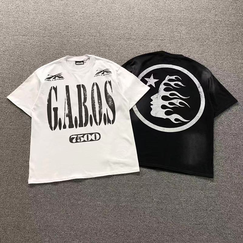 HELLSTAR T-SHIRT 3204073117（im 170cm 60kg i wear size S in the phot）