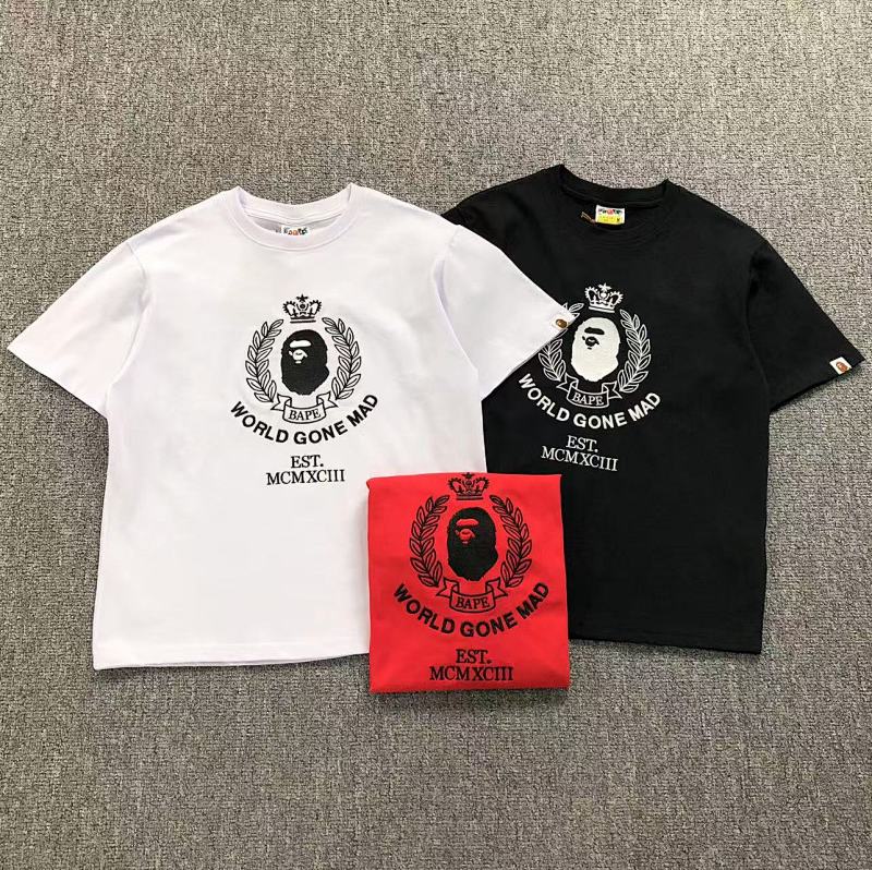 BAPE T-SHIRT 412202917（im 170cm 57kg i wear size M in the phot）
