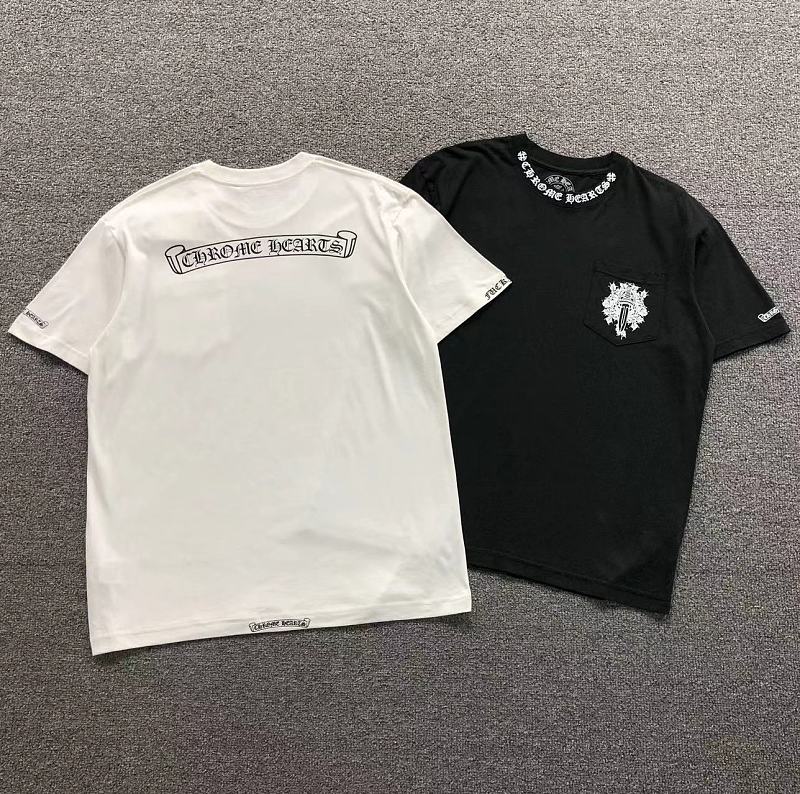 CHROME HEARTS T-SHIRT 3206211702（im 170cm 60kg i wear size M in the phot）