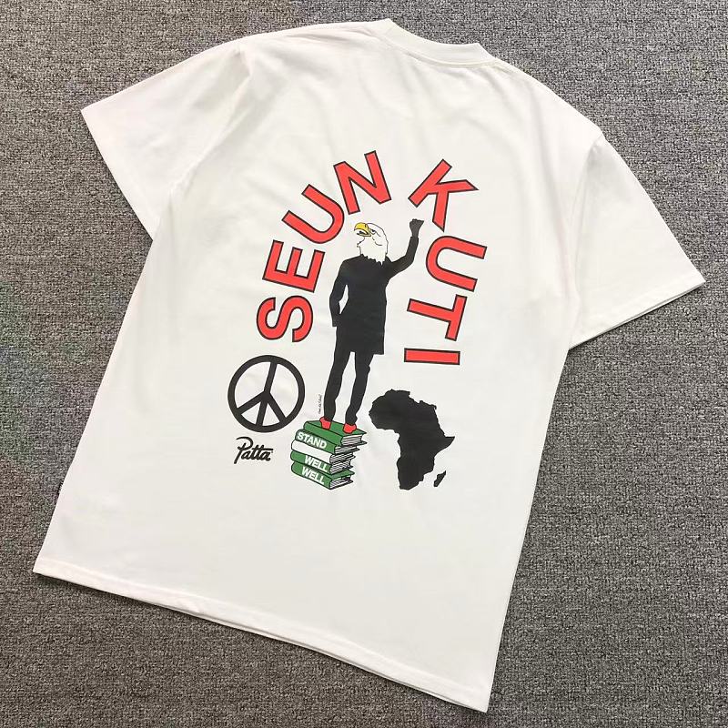 PATTA T-SHIRT 1252010175（im 170cm 60kg i wear size M in the phot）