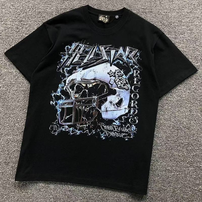 HELLSTAR T-SHIRT 56280689（im 170cm 60kg i wear size S in the phot）