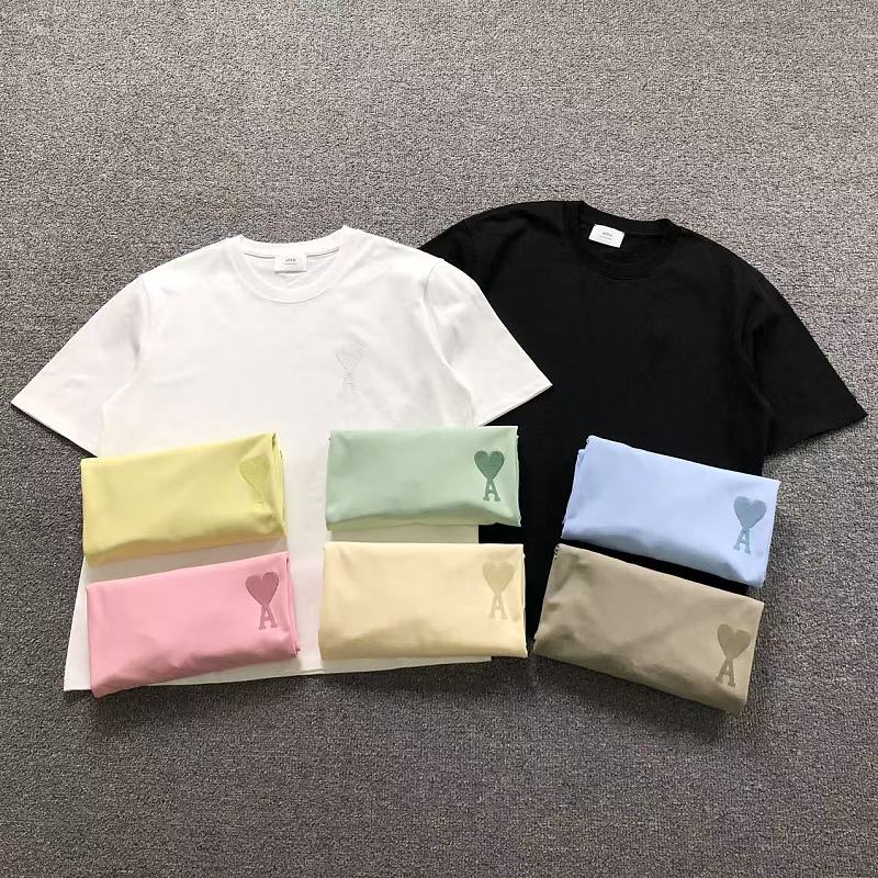 AMI T-SHIRT 126101181（im 170cm 60kg i wear size M in the phot）