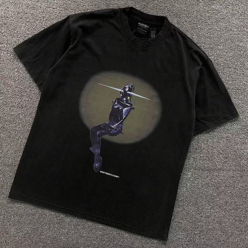 SAINT MICHAEL T-SHIRT 4105171017（im 170cm 60kg i wear size S in the phot）