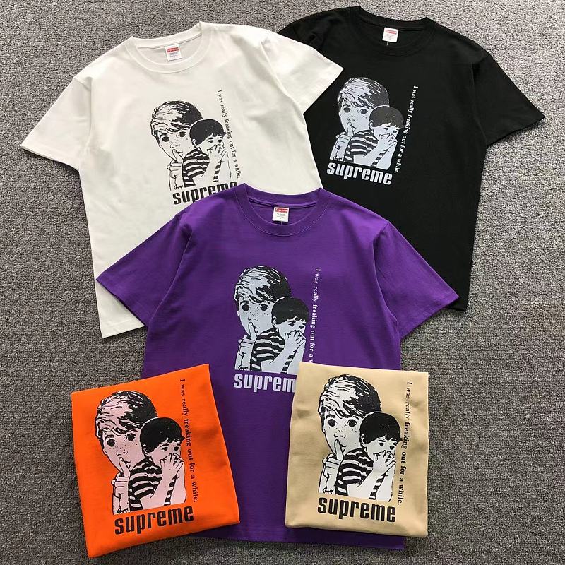 SUPREME T-SHIRT 4207210902（im 170cm 60kg i wear size M in the phot）