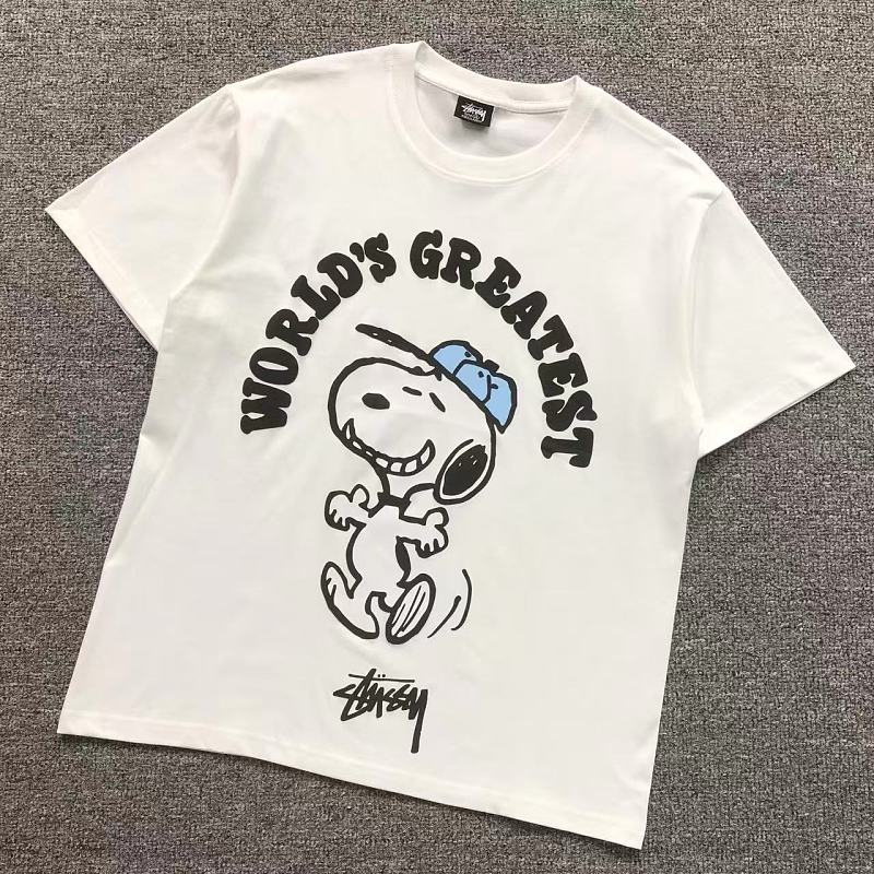 STUSSY T-SHIRT 52080514182（im 170cm 60kg i wear size M in the phot）