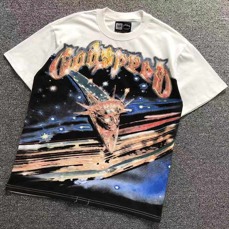 GODSPEED T-SHIRT 2206212917（im 170cm 60kg i wear size S in the phot）