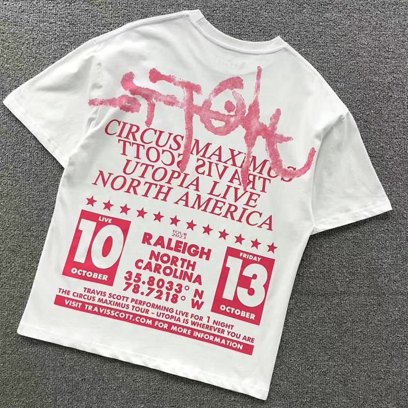 TRAVIS SCOTT T-SHIRT 505216091（im 170cm 60kg i wear size S in the phot）
