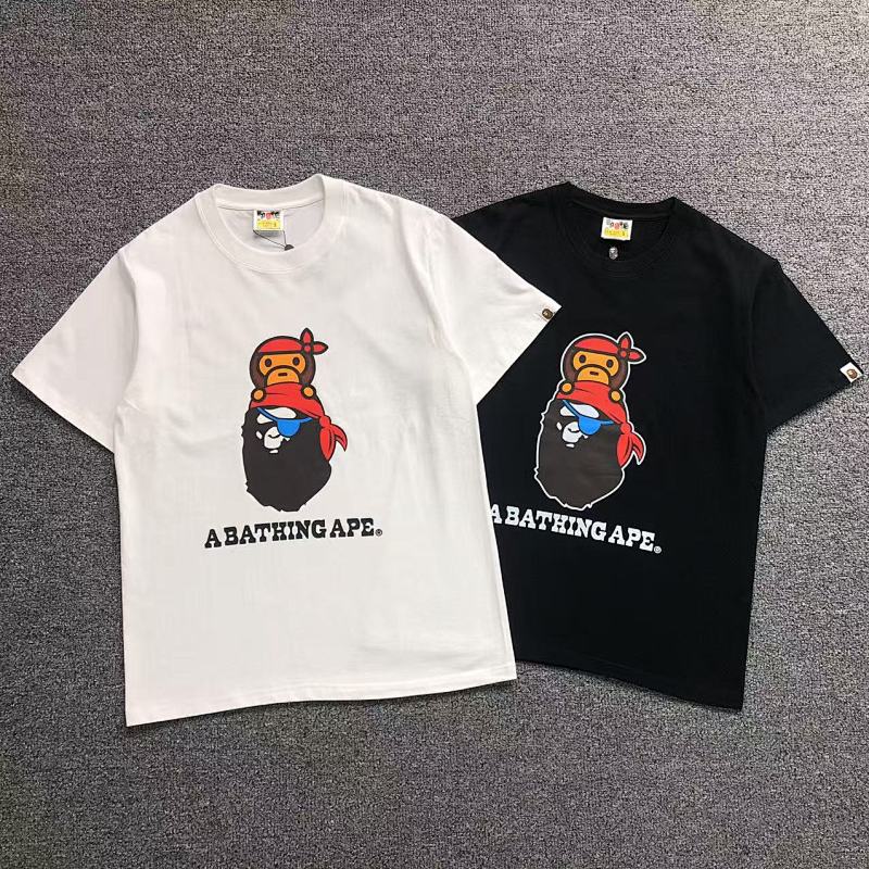 BAPE T-SHIRT 3105291017（im 170cm 60kg i wear size S in the phot）