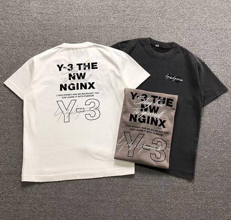 Y-3 T-SHIRT 3204181521（im 170cm 60kg i wear size L in the phot）
