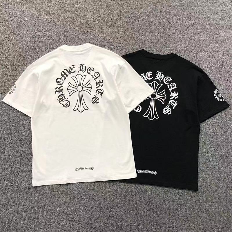 CHROME HEARTS T-SHIRT 42011518144（im 170cm 60kg i wear size M in the phot）
