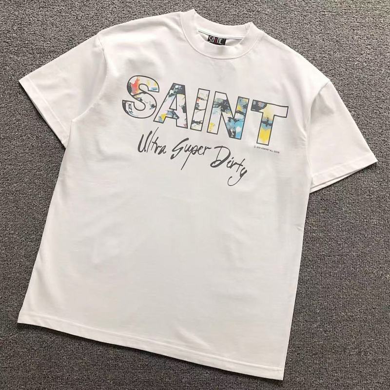 SAINT MICHAEL T-SHIRT 3201210617（im 170cm 60kg i wear size S in the phot）