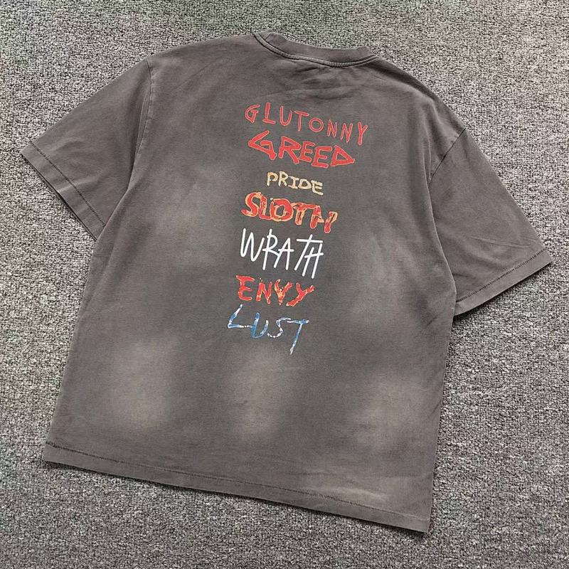 SAINT MICHAEL T-SHIRT 3103312821（im 170cm 60kg i wear size S in the phot）
