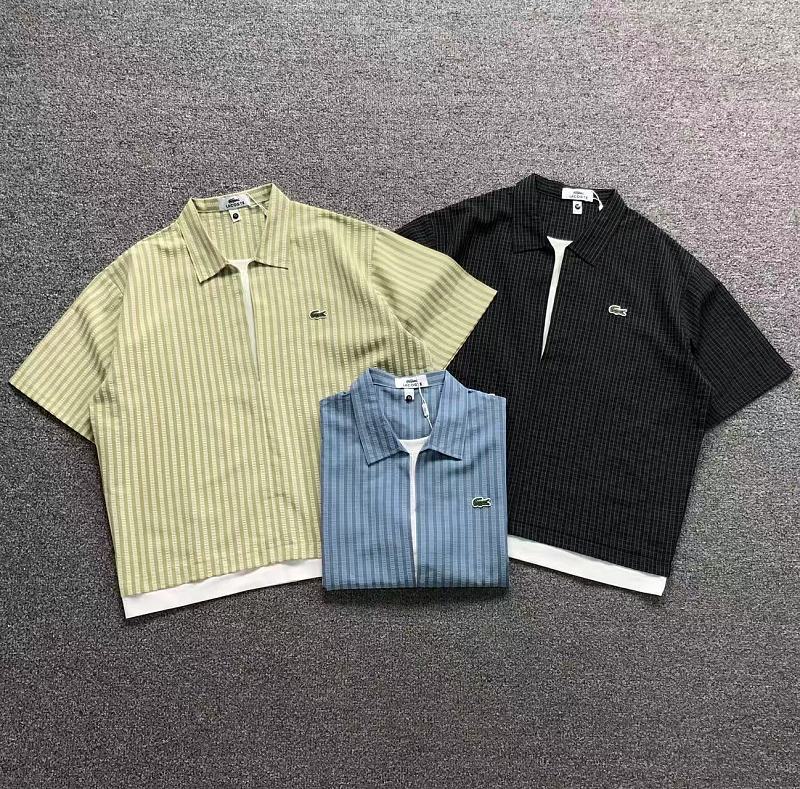LACOSTE T-SHIRT 22060940001（im 170cm 60kg i wear size M in the phot）