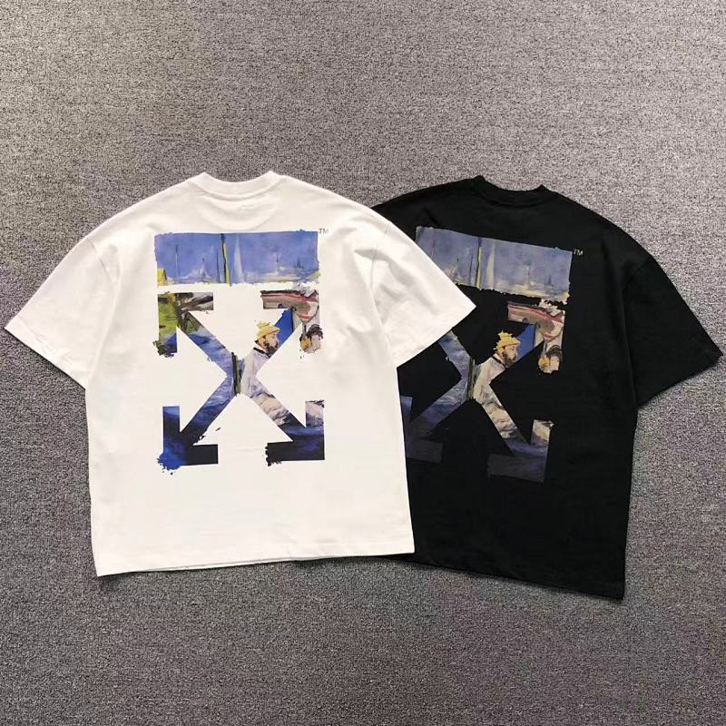 OFF-WHITE T-SHIRT 4123013165（im 170cm 60kg i wear size S in the phot）