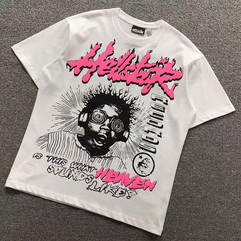 HELLSTAR T-SHIRT 22040663125（im 170cm 60kg i wear size M in the phot）