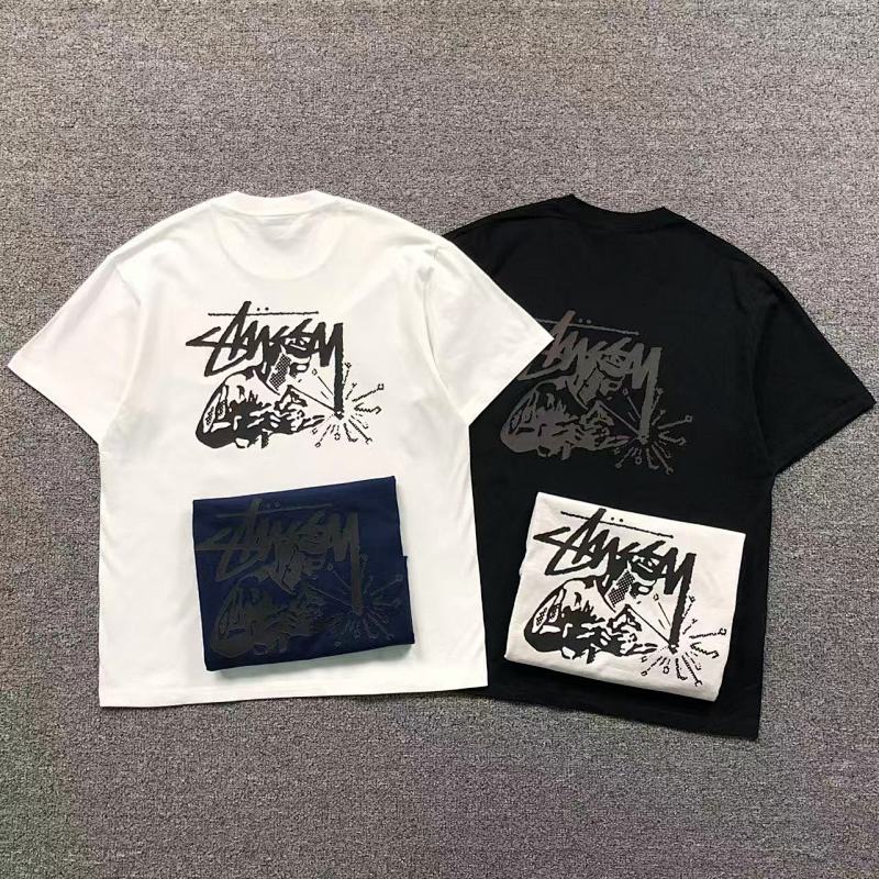 STUSSY T-SHIRT 1112251431（im 170cm 60kg i wear size M in the phot）