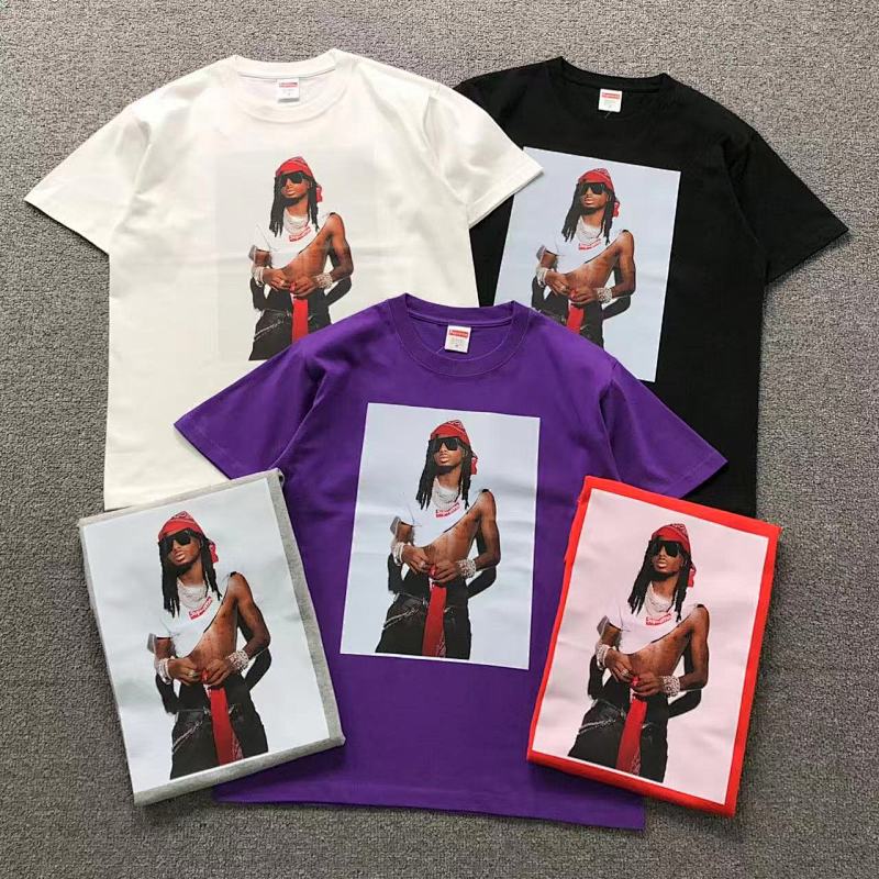 SUPREME T-SHIRT 123121202（im 170cm 60kg i wear size M in the phot）