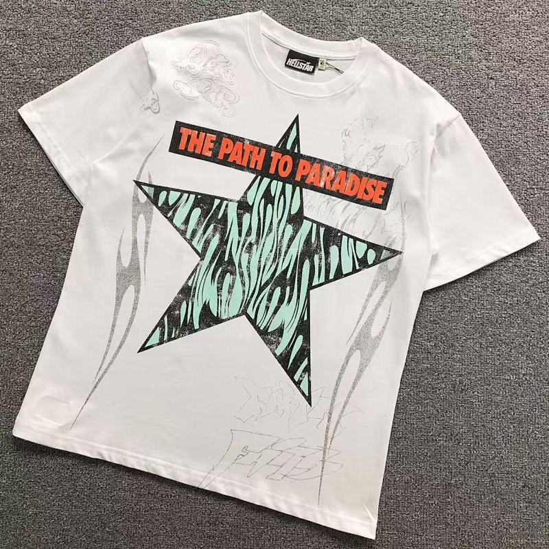 HELLSTAR T-SHIRT 57115991（im 170cm 55kg i wear size S in the phot）