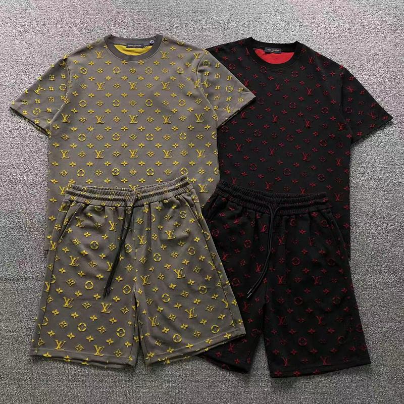 LV T-SHIRT SHORTS 5260205147（im 170cm 60kg i wear size XL in the phot)