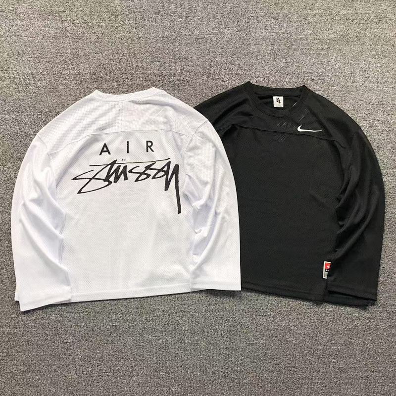 STUSSY NIKE LONG SLEEVED 4105241577（im 170cm 60kg i wear size M in the phot）