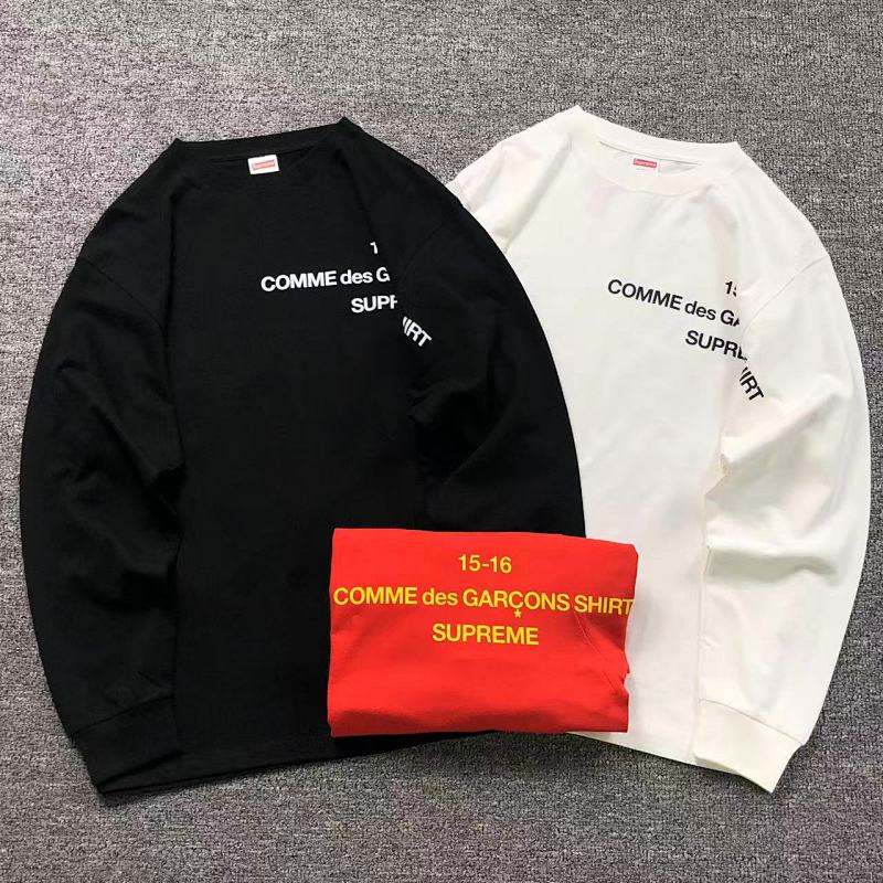 SUPREME LONG SLEEVED 1110290802（im 170cm 60kg i wear size L in the phot）