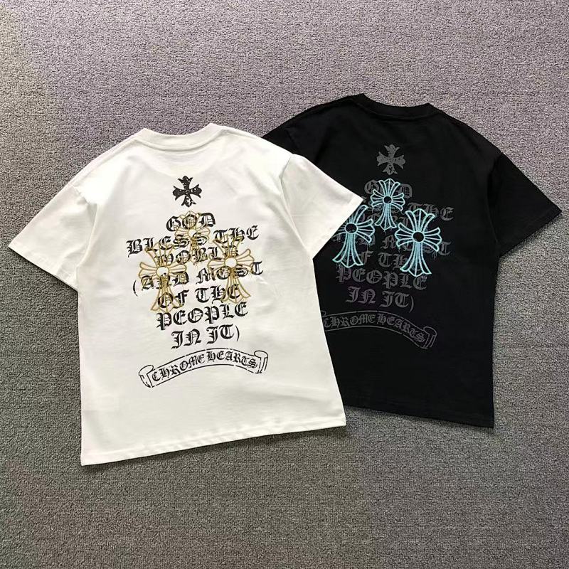 CHROME HEARTS T-SHIRT 22032006001（im 170cm 60kg i wear size S in the phot）