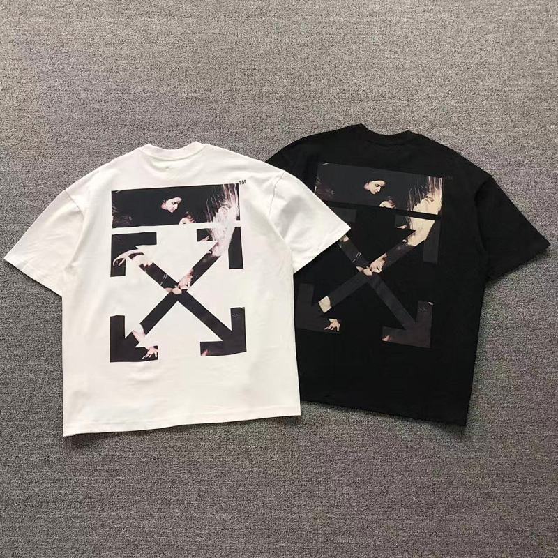 OFF-WHITE T-SHIRT 4123036165（im 170cm 60kg i wear size S in the phot）