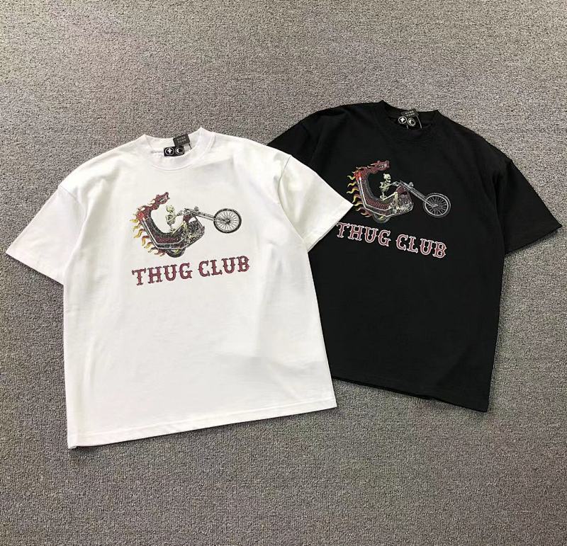 THUG CLUB T-SHIRT 1112230162（im 170cm 60kg i wear size 1 in the phot）