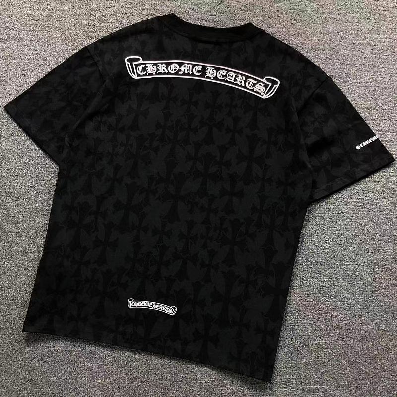 CHROME HEARTS T-SHIRT 42061206144（im 170cm 60kg i wear size M in the phot）