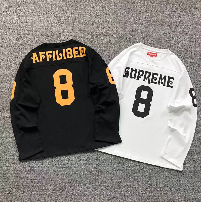 SUPREME LONG SLEEVED 1106140733（im 170cm 60kg i wear size M in the phot）