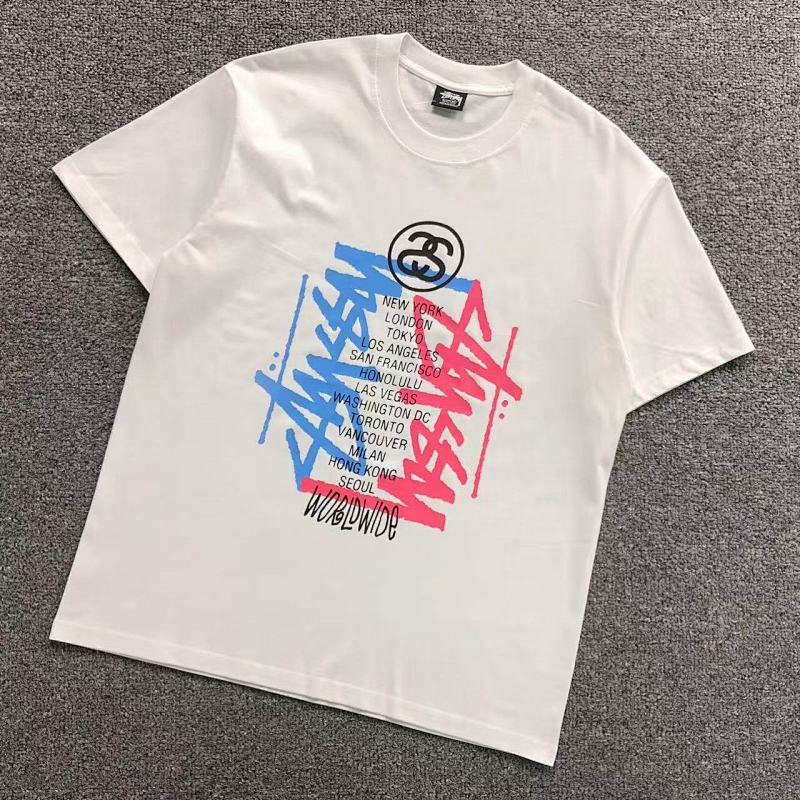 STUSSY T-SHIRT 3104183131（im 170cm 60kg i wear size M in the phot