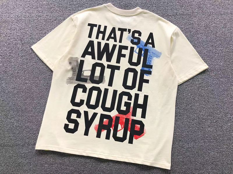 COUGH SYRUP T-SHIRT 5208251078（im 170cm 60kg i wear size L in the phot)