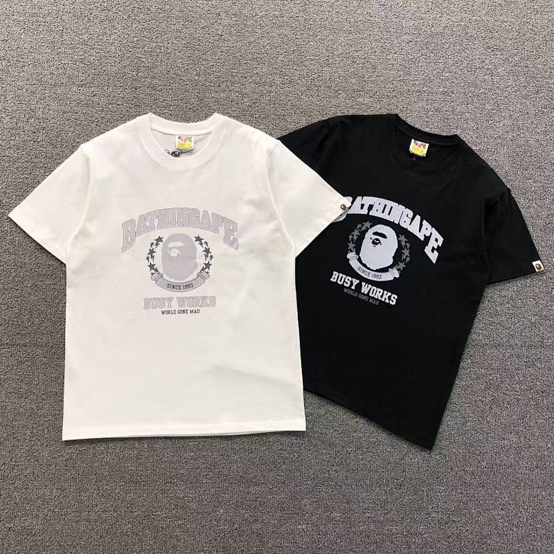 BAPE T-SHIRT 4105260598（im 170cm 60kg i wear size S in the phot）