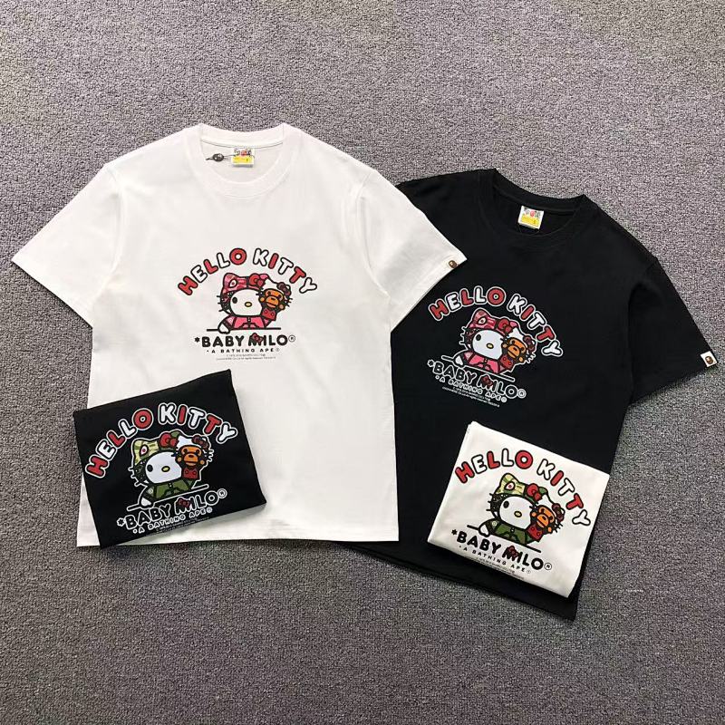 BAPE T-SHIRT 4104241898（im 170cm 60kg i wear size S in the phot）