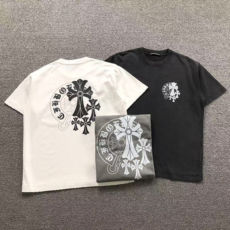 CHROME HEARTS T-SHIRT 3206173021 （im 170cm 60kg i wear size L in the phot）
