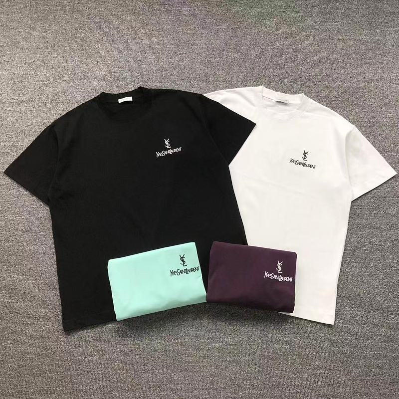 SAINT LAURENT T-SHIRT 127300360（im 170cm 60kg i wear size 2XL in the phot）