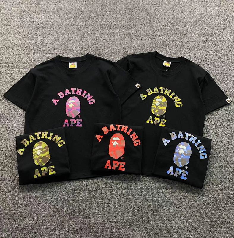 BAPE T-SHIRT 4104241198（im 170cm 60kg i wear size S in the phot）