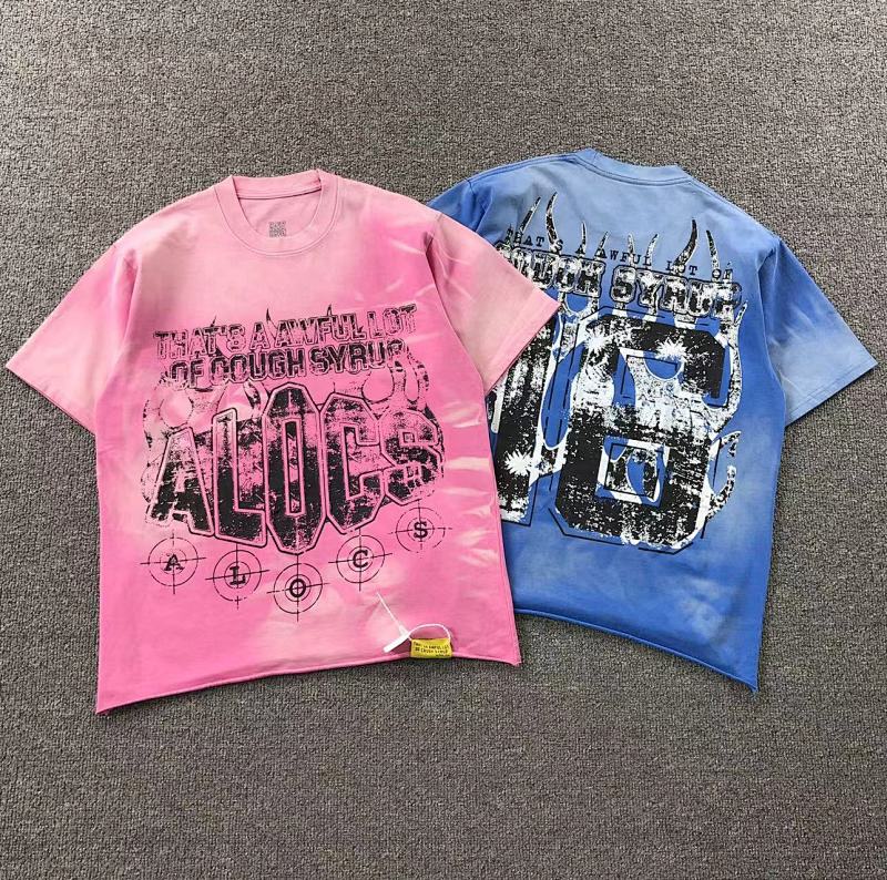 COUGH SYRUP T-SHIRT 3112200172（im 170cm 55kg i wear size M in the phot）
