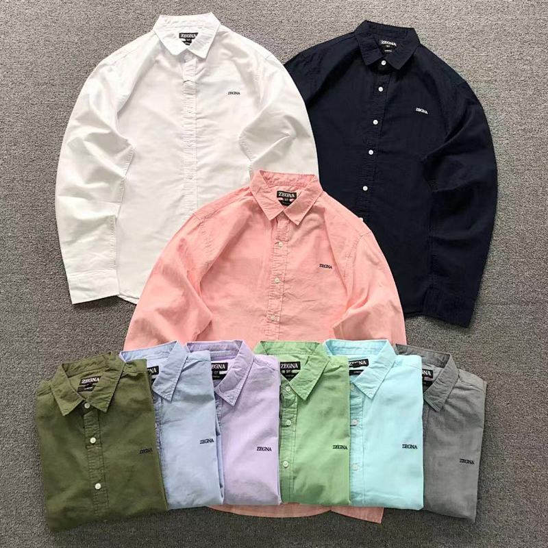 ERMENEGILDO ZEGNA SHIRT 4203140877（im 170cm 60kg i wear size L in the phot）