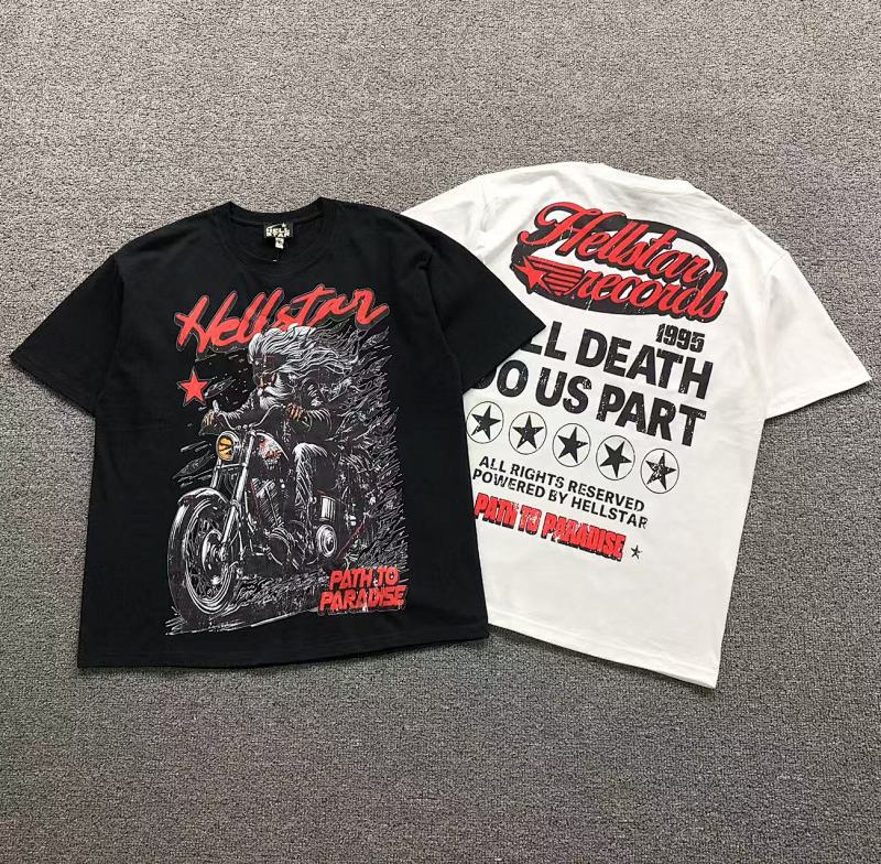 HELLSTAR T-SHIRT 56282089（im 170cm 60kg i wear size M in the phot）