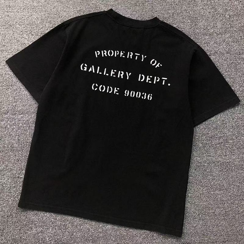 GALLERY DEPT T-SHIRT 411101617（im 170cm 57kg i wear size S in the phot）